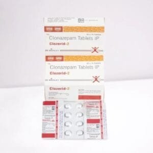 Clonazepam Clozerid 2mg Tablets Ridley