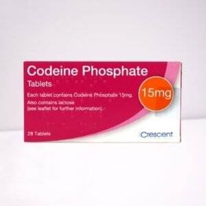 Codeine Phosphate Crescent 15mg Tablets