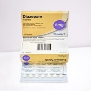 Diazepam Crescent 5mg Tablets