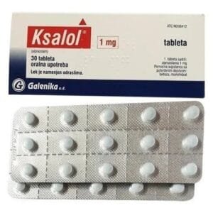 Ksalol Xanax 1mg 30 Tablets Galenika