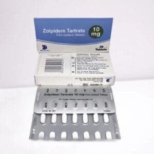 Zolpidem Tartrate Bristol 10mg Tablets