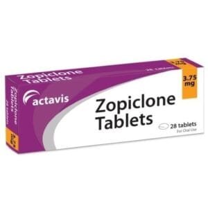 Zopiclone Actavis 3.75mg Tablets