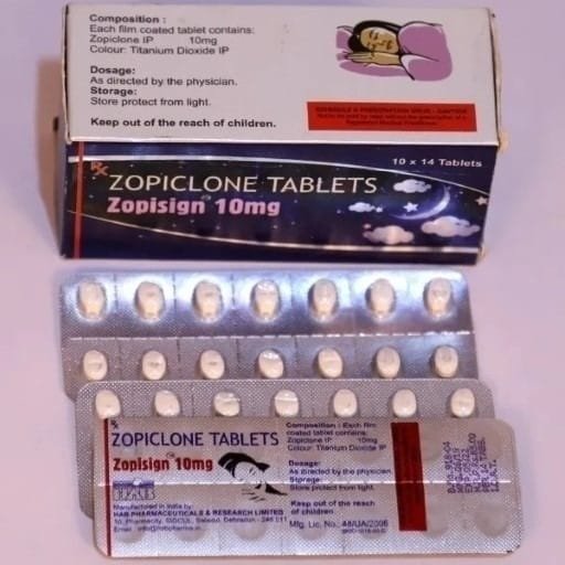 Zopiclone HAB Pharma 10mg 140 Tablets