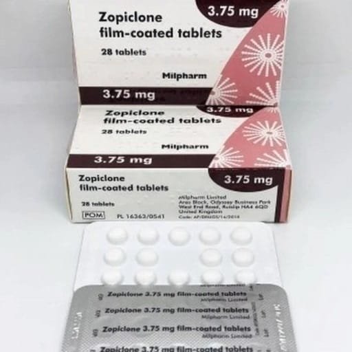 Zopiclone Milpharm 3.75mg Tablets