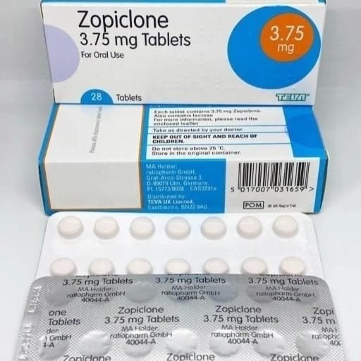 Zopiclone Teva 3.75mg Tablets