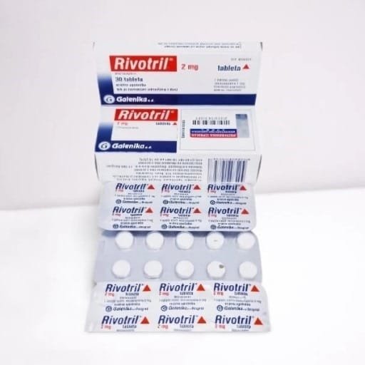 Galenika Rivotril Clonazepam 2mg 30 Tablets