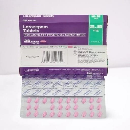 Lorazepam Almus 2.5mg Tablets