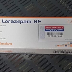 Lorazepam Hf 2.5mg 30 Tablets