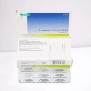 Lorazepam Morningside 2.5mg Tablets